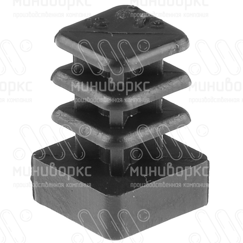 Заглушки квадратные для труб 12x12 – 110312102G | картинка 3