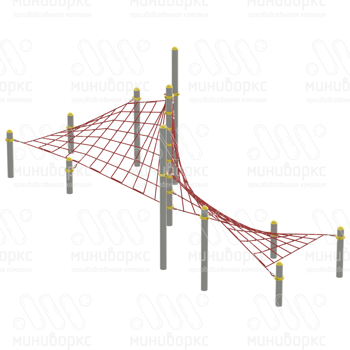 Канатные пространственные сетки – Q-0661.20-61 | картинка 1