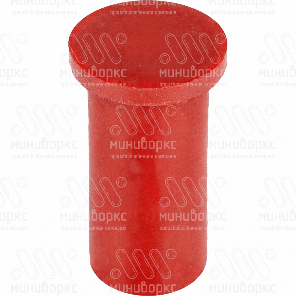Заглушка для защиты наружной резьбы M24, цвет красный – CAPR23,5x55,5 - 1