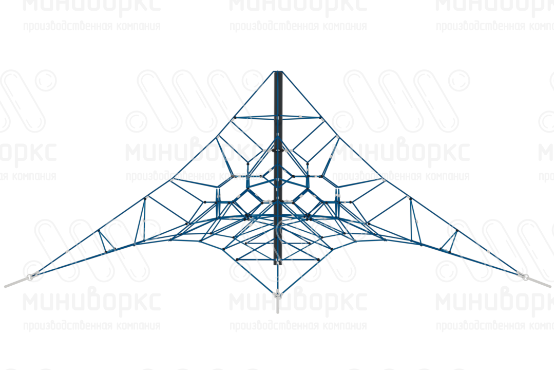 Канатные конструкции Пирамиды – P-0001-61-Ral7016 | картинка 2