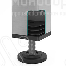 Заглушки квадратные для труб 60x60 – 1103163022G | картинка 6