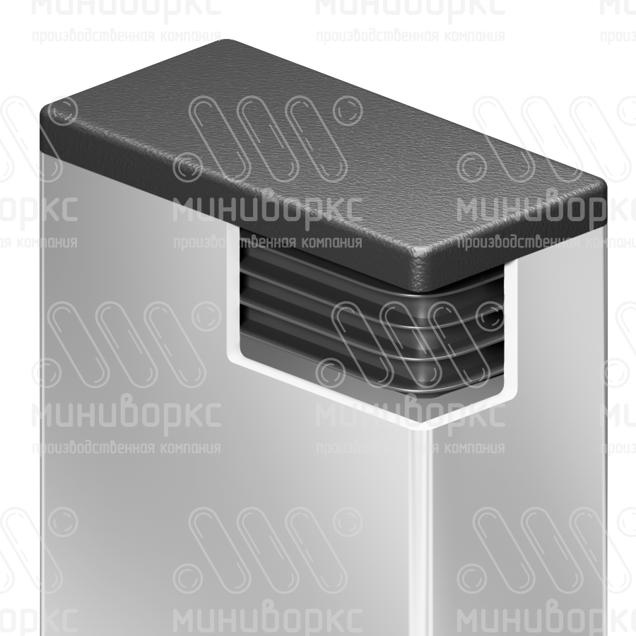 Прямоугольные заглушки для труб 110x30 – ILR110x30 | картинка 4