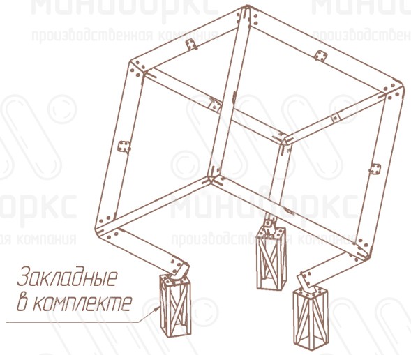 Канатные конструкции Сократ – S-0001.00-11 | картинка 4