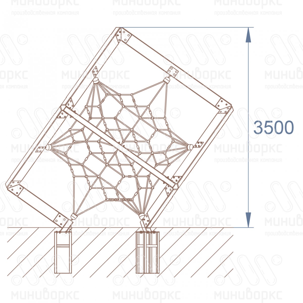 Канатные конструкции Сократ – S-0001.00-11 | картинка 3